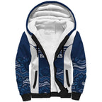 Custom Australia Brumbies Sherpa Hoodie Est 1995 Aboriginal Art
