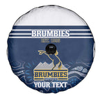 Custom Australia Brumbies Spare Tire Cover Est 1995 Aboriginal Art