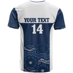 Custom Australia Brumbies T Shirt Est 1995 Aboriginal Art