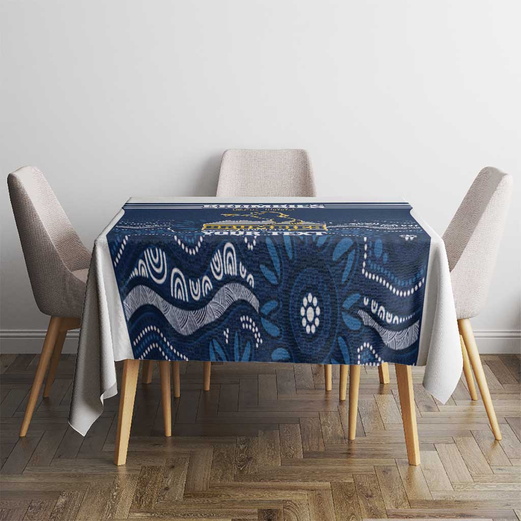Custom Australia Brumbies Tablecloth Est 1995 Aboriginal Art