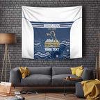 Custom Australia Brumbies Tapestry Est 1995 Aboriginal Art