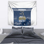 Custom Australia Brumbies Tapestry Est 1995 Aboriginal Art
