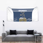 Custom Australia Brumbies Tapestry Est 1995 Aboriginal Art