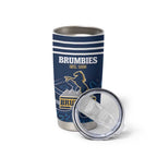 Custom Australia Brumbies Tumbler Cup Est 1995 Aboriginal Art