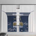 Custom Australia Brumbies Window Curtain Est 1995 Aboriginal Art