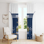 Custom Australia Brumbies Window Curtain Est 1995 Aboriginal Art