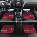 Custom Australia QLD Reds Car Mats Queensland Aboriginal Art