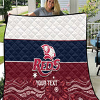 Custom Australia QLD Reds Quilt Queensland Aboriginal Art