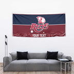 Custom Australia QLD Reds Tapestry Queensland Aboriginal Art
