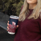 Custom Australia QLD Reds Tumbler Cup Queensland Aboriginal Art