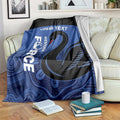 Custom Australia Western Force Blanket Black Swan Aboriginal Blue Version