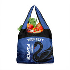 Custom Australia Western Force Grocery Bag Black Swan Aboriginal Blue Version