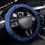 Australia Western Force Steering Wheel Cover Black Swan Aboriginal Blue Version