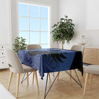 Custom Australia Western Force Tablecloth Black Swan Aboriginal Blue Version