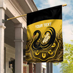 Custom Australia Western Force Garden Flag 20 Years Anniversary Aboriginal Yellow Version