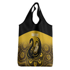 Custom Australia Western Force Grocery Bag 20 Years Anniversary Aboriginal Yellow Version