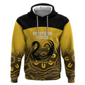 Custom Australia Western Force Hoodie 20 Years Anniversary Aboriginal Yellow Version
