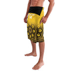 Custom Australia Western Force Lavalava 20 Years Anniversary Aboriginal Yellow Version