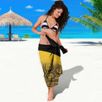 Custom Australia Western Force Sarong 20 Years Anniversary Aboriginal Yellow Version