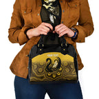 Custom Australia Western Force Shoulder Handbag 20 Years Anniversary Aboriginal Yellow Version