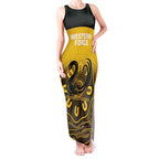 Custom Australia Western Force Tank Maxi Dress 20 Years Anniversary Aboriginal Yellow Version