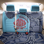 Custom Australia NSW Waratahs Back Car Seat Cover Go Champions Aboriginal Art