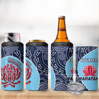 Custom Australia NSW Waratahs 4 in 1 Can Cooler Tumbler Go Champions Aboriginal Art