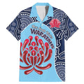 Custom Australia NSW Waratahs Family Matching Mermaid Dress and Hawaiian Shirt Go Champions Aboriginal Art