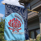 Custom Australia NSW Waratahs Garden Flag Go Champions Aboriginal Art