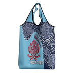 Custom Australia NSW Waratahs Grocery Bag Go Champions Aboriginal Art