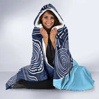 Custom Australia NSW Waratahs Hooded Blanket Go Champions Aboriginal Art