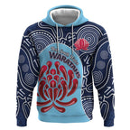 Custom Australia NSW Waratahs Hoodie Go Champions Aboriginal Art