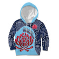 Custom Australia NSW Waratahs Kid Hoodie Go Champions Aboriginal Art
