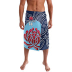 Custom Australia NSW Waratahs Lavalava Go Champions Aboriginal Art
