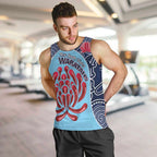 Custom Australia NSW Waratahs Men Tank Top Go Champions Aboriginal Art