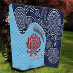 Custom Australia NSW Waratahs Quilt Go Champions Aboriginal Art