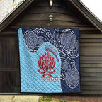 Custom Australia NSW Waratahs Quilt Go Champions Aboriginal Art
