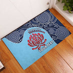 Custom Australia NSW Waratahs Rubber Doormat Go Champions Aboriginal Art