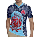 Custom Australia NSW Waratahs Rugby Jersey Go Champions Aboriginal Art