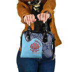 Custom Australia NSW Waratahs Shoulder Handbag Go Champions Aboriginal Art