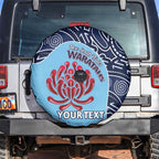 Custom Australia NSW Waratahs Spare Tire Cover Go Champions Aboriginal Art