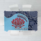 Custom Australia NSW Waratahs Tablecloth Go Champions Aboriginal Art
