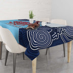 Custom Australia NSW Waratahs Tablecloth Go Champions Aboriginal Art