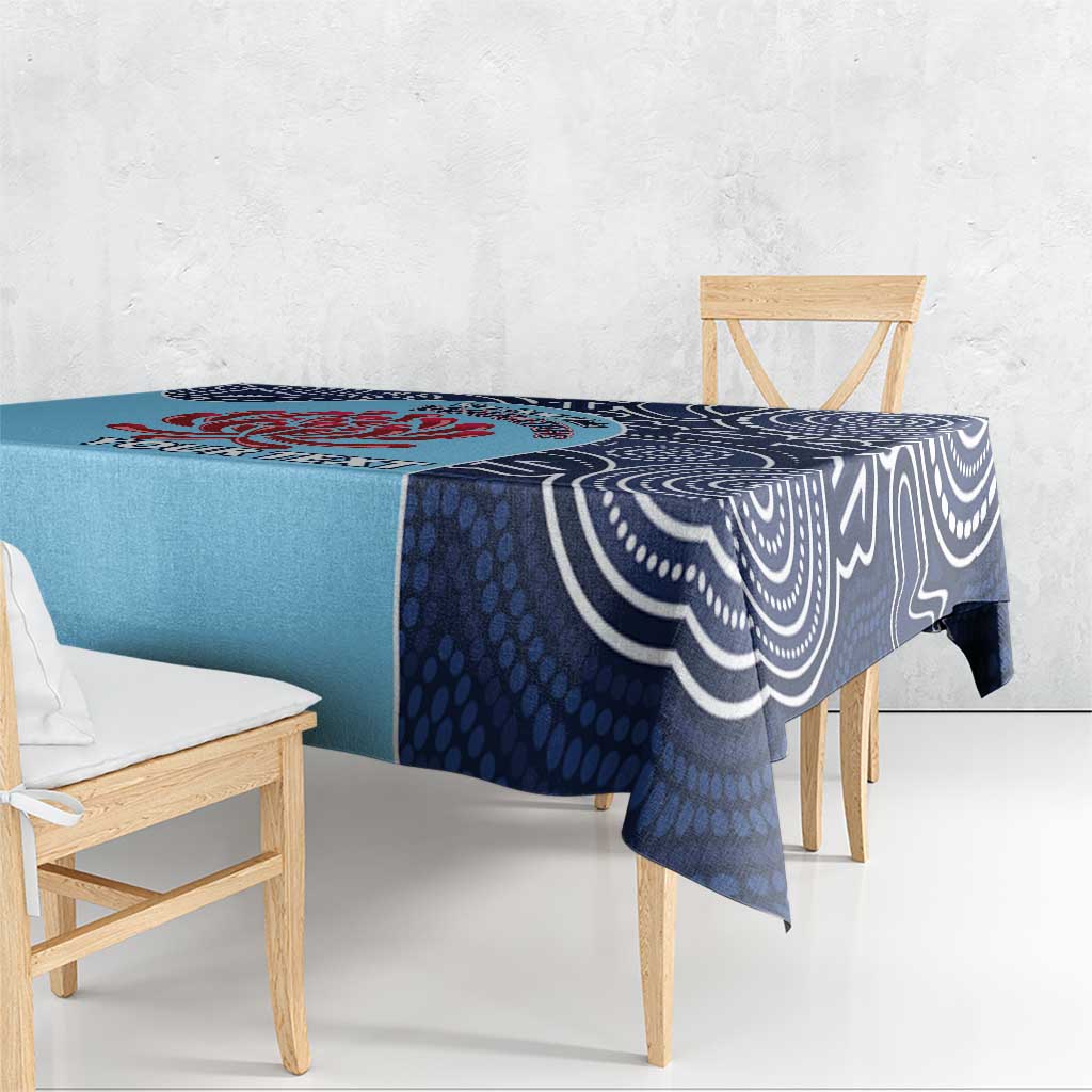 Custom Australia NSW Waratahs Tablecloth Go Champions Aboriginal Art