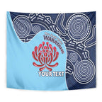 Custom Australia NSW Waratahs Tapestry Go Champions Aboriginal Art