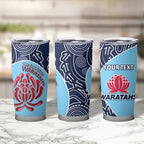 Custom Australia NSW Waratahs Tumbler Cup Go Champions Aboriginal Art