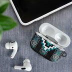 Paua Shell Taniko Pattern Aotearoa AirPods Case Niho Taniwha Mix Poutama - Aussie Hoodie