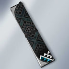 Paua Shell Taniko Pattern Aotearoa Auto Sun Shade Niho Taniwha Mix Poutama - Aussie Hoodie