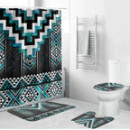 Paua Shell Taniko Pattern Aotearoa Bathroom Set Niho Taniwha Mix Poutama - Aussie Hoodie