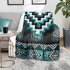 Paua Shell Taniko Pattern Aotearoa Blanket Niho Taniwha Mix Poutama